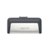A product image of SanDisk Ultra Dual Drive Type C 32GB Black USB3.1 Flash Drive