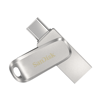 Product image of SanDisk Ultra Dual Drive Luxe USB Type-C Flash Drive 64GB - Click for product page of SanDisk Ultra Dual Drive Luxe USB Type-C Flash Drive 64GB