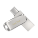 A product image of SanDisk Ultra Dual Drive Luxe 256GB USB 3.2 Gen 1 Type-C/A Flash Drive