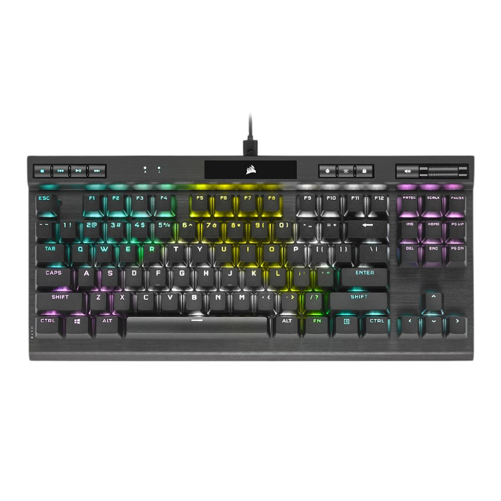 Corsair Gaming K70 RGB TKL – Champion Series Mechanical Keyboard (MX Speed)