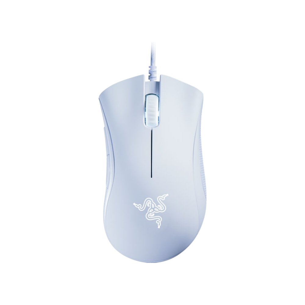 Razer DeathAdder Essential - Wired Ergonomic Gaming Mouse (White)