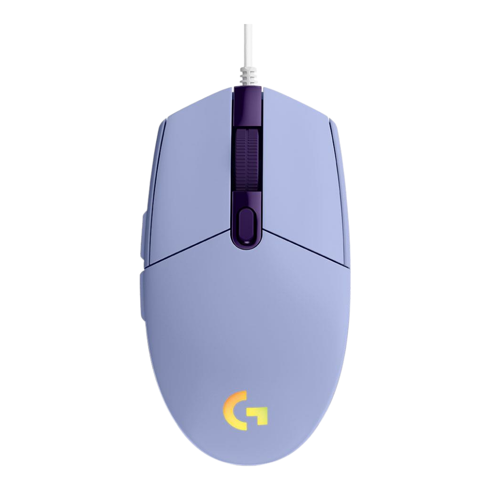 Logitech G203 LIGHTSYNC RGB Gaming Mouse - Lilac