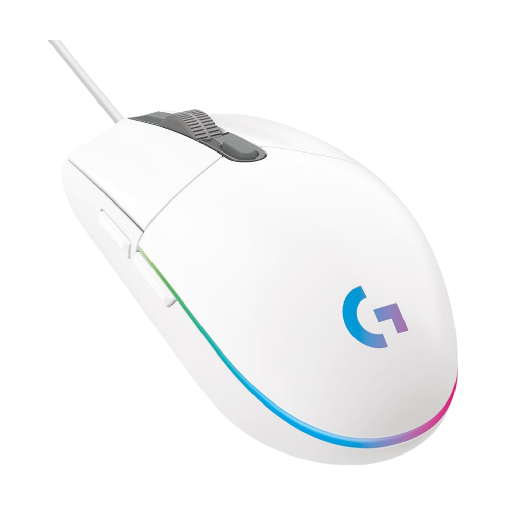 Logitech G203 LIGHTSYNC RGB Gaming Mouse - White