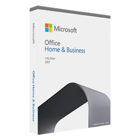 Microsoft Office 2021 Home and Business 1 User 1 Device - Medialess 