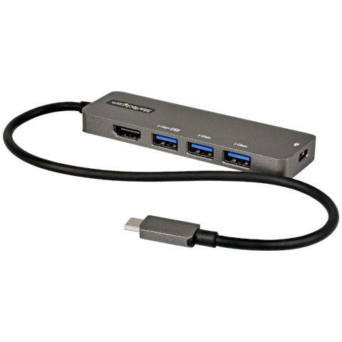 Startech USB C Multiport Adapter, USB-C to HDMI 4K 60Hz