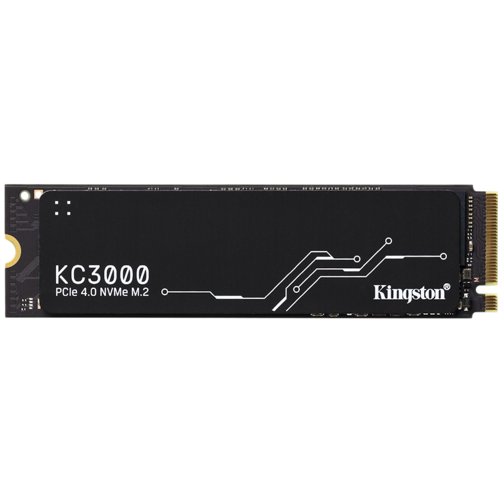 Kingston KC3000 PCIe Gen4 NVMe M.2 SSD - 4TB
