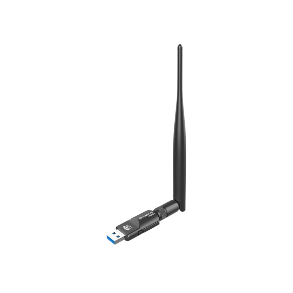 Simplecom NW621 AC1200 Dual-Band USB Wifi Adapter with 5dBi High Gain Antenna