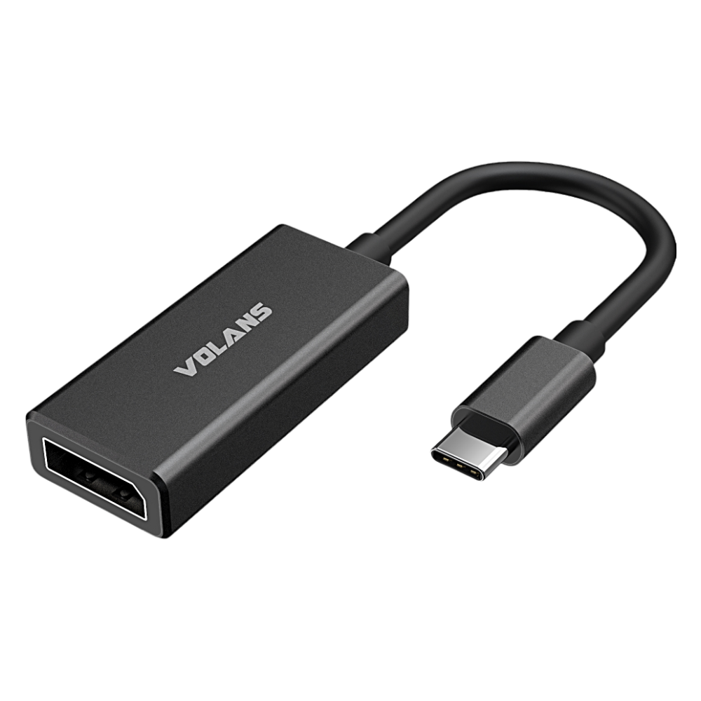 Volans UCDP-S Aluminium USB-C to DisplayPort Adapter