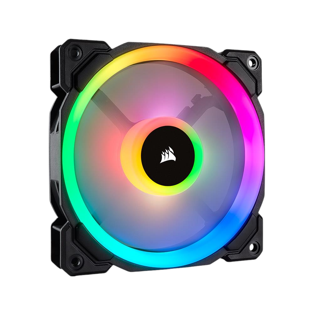 Corsair LL120 RGB 120mm Dual Light Loop RGB LED PWM Fan — Single Pack