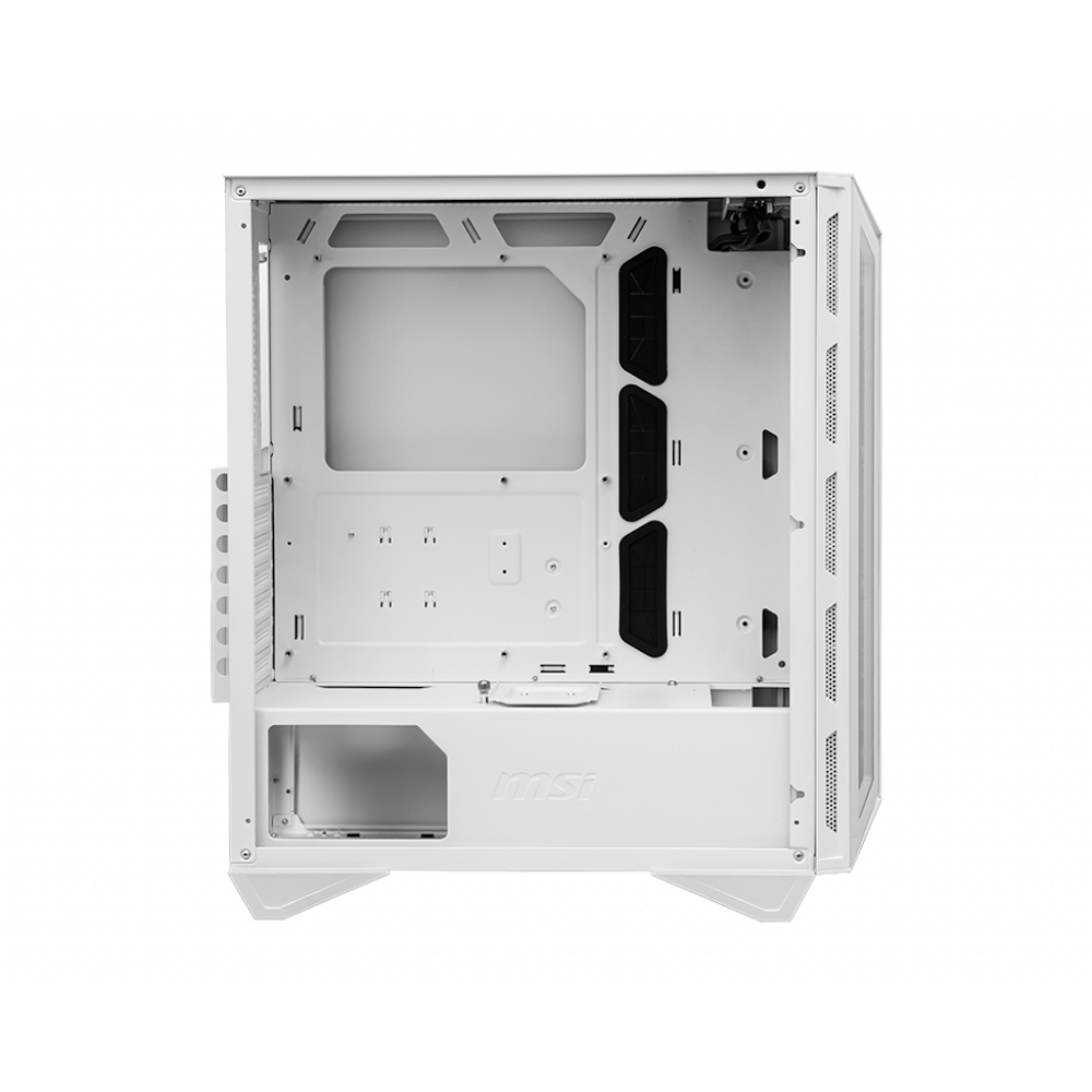 A large main feature product image of MSI MPG Gungnir 110R Mid Tower Case - White