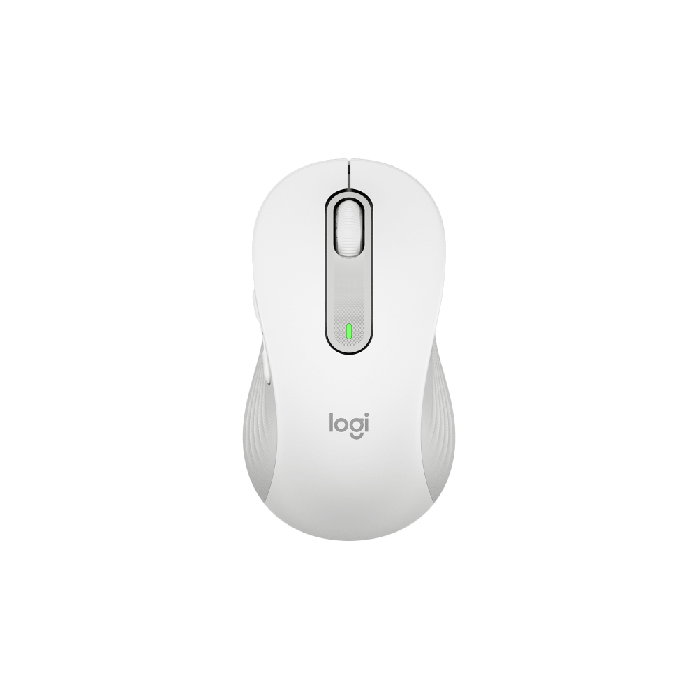 A large main feature product image of Logitech Signature M650 Wireless Mouse Off-White