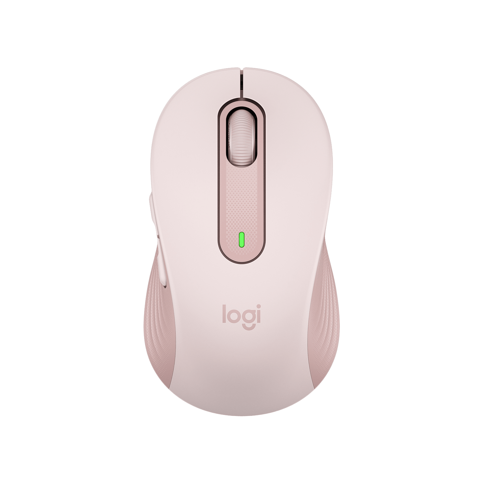 A large main feature product image of Logitech Signature M650 Wireless Mouse Rose