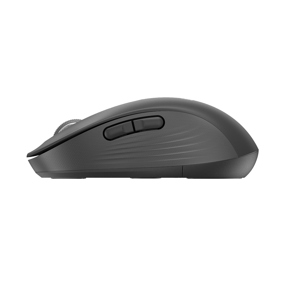 A large main feature product image of Logitech Signature M650 Wireless Mouse Graphite