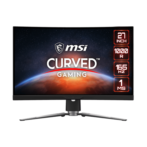 MSI MPG ARTYMIS 273CQR Curved WQHD FreeSync Premium 165Hz 1MS HDR400 VA W-LED Gaming Monitor