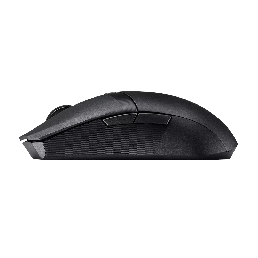 A large main feature product image of ASUS TUF Gaming M4 Wireless Gaming Mouse