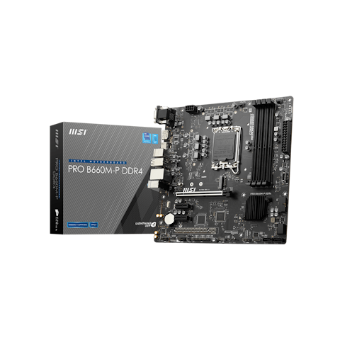 MSI B660M-P DDR4 LGA1700 mATX Desktop Motherboard