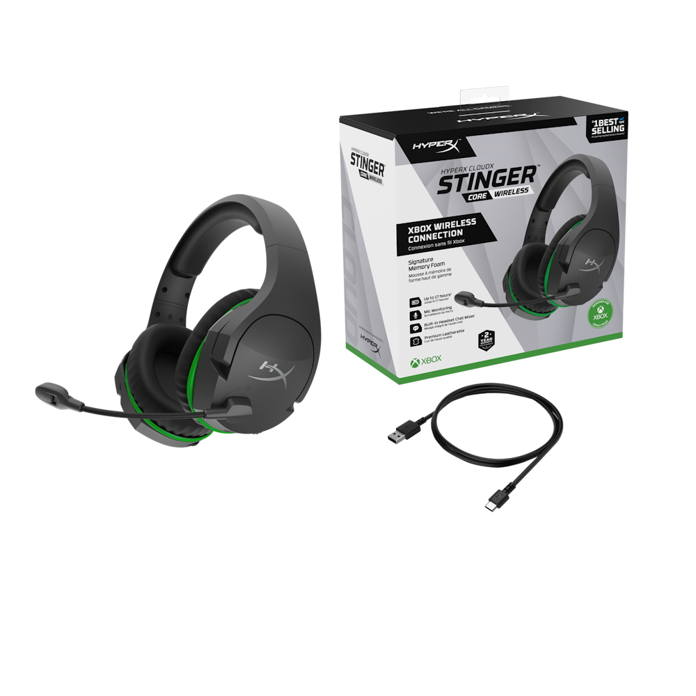 HyperX CloudX Stinger Core Wireless Gaming Headset for Xbox Series X|S/Xbox  One