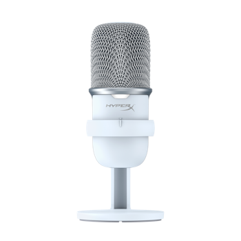 Product image of HyperX SoloCast - USB Condenser Microphone (White) - Click for product page of HyperX SoloCast - USB Condenser Microphone (White)