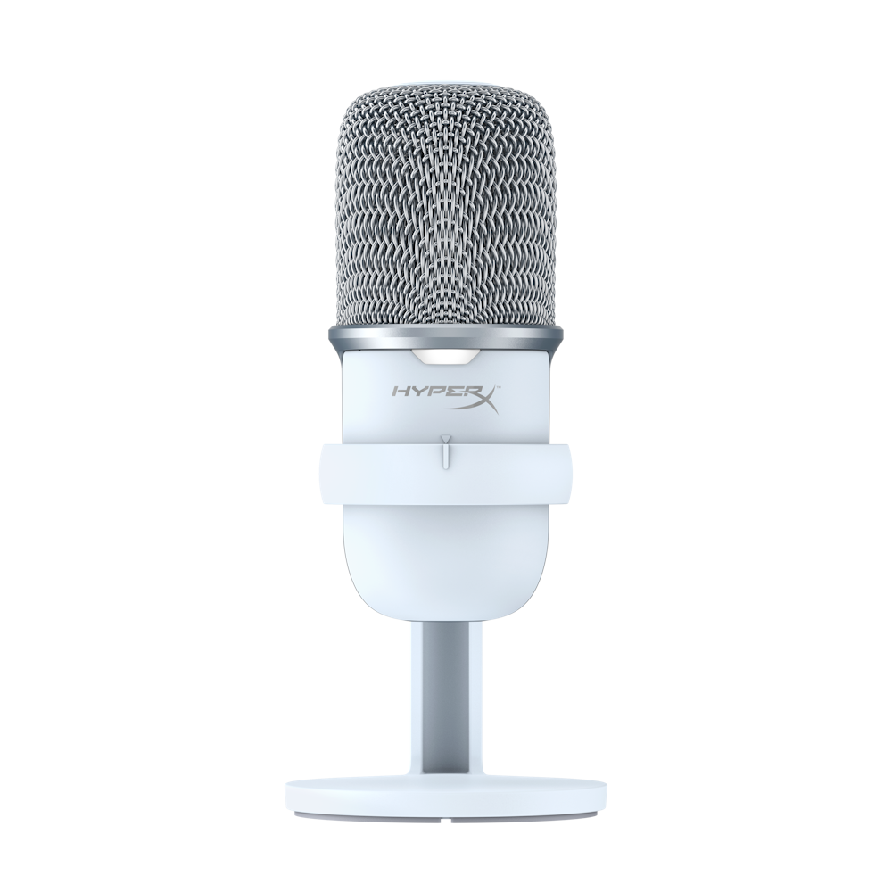 HyperX SoloCast - USB Condenser Microphone (White)