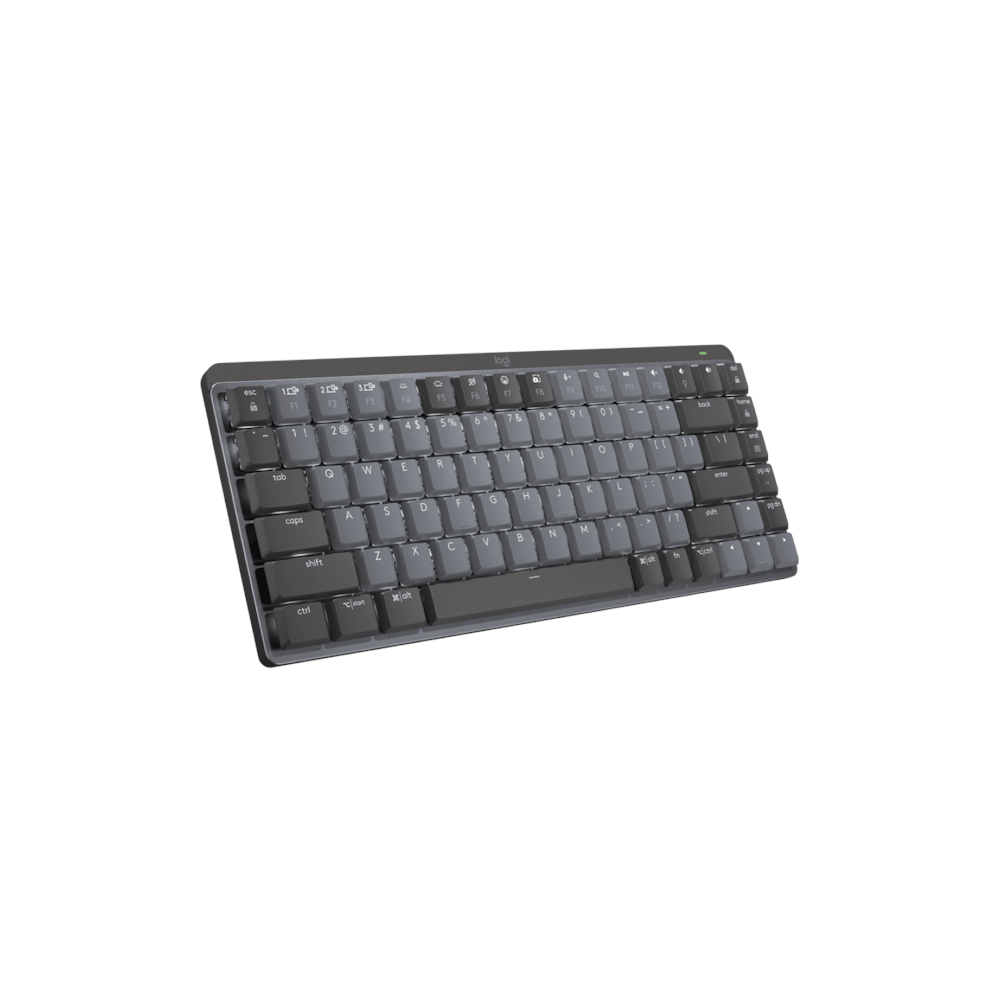 A large main feature product image of Logitech MX Mechanical Mini Wireless Keyboard - Linear Switch