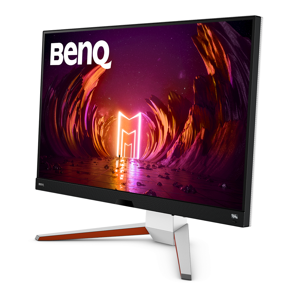 A large main feature product image of BenQ MOBIUZ EX3210U - 32" 4K 2160p 144Hz Gaming Monitor