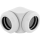 A small tile product image of Corsair Hydro X Series XF Hardline 90° 14mm OD Fitting Twin Pack — White