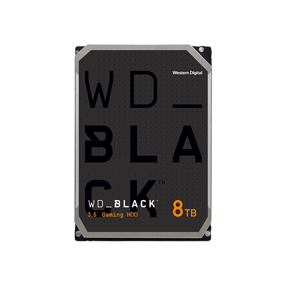 WD_BLACK 3.5" Gaming HDD - 8TB 128MB