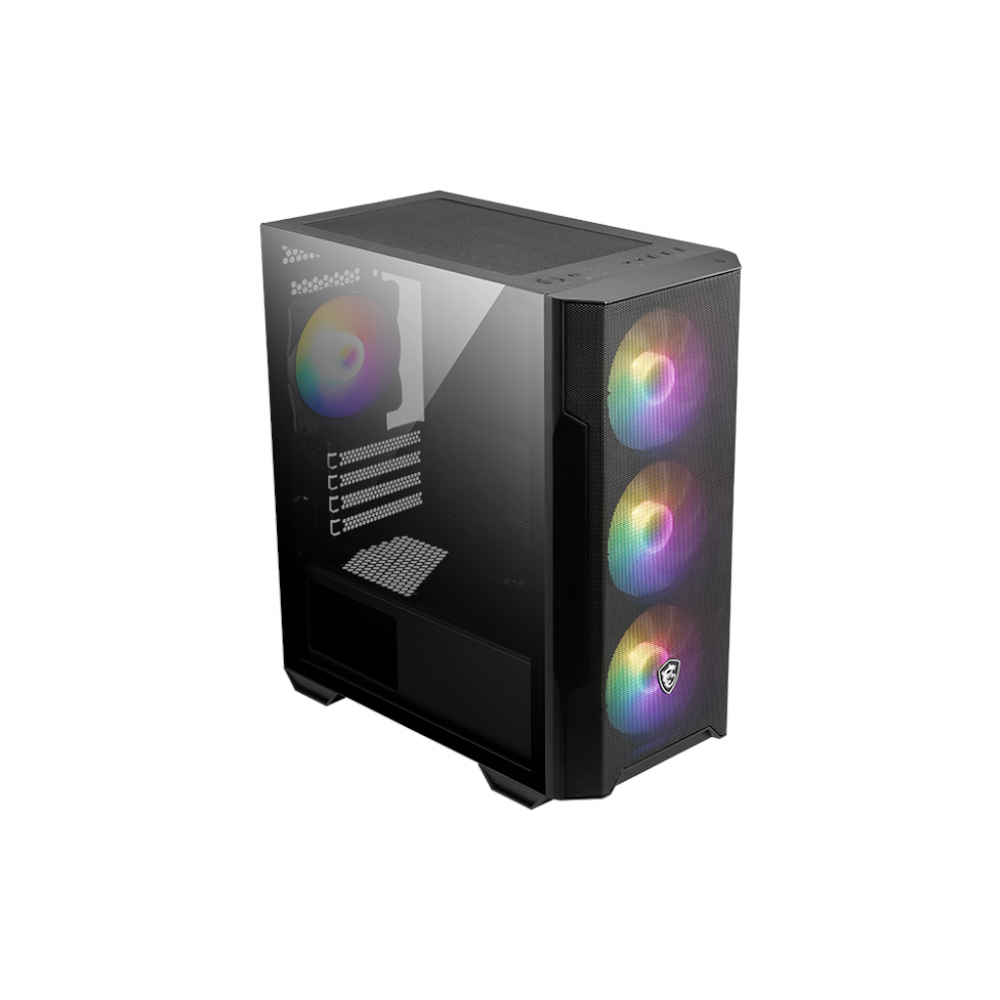 MSI MAG Forge M100R Micro Tower Case - Black