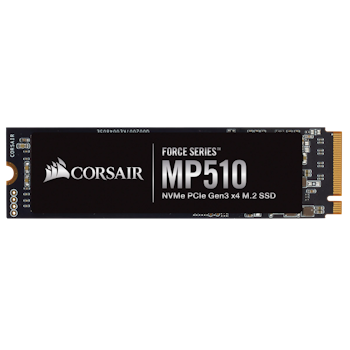 Product image of Corsair Force MP510 PCIe Gen3 NVMe M.2 SSD - 4TB - Click for product page of Corsair Force MP510 PCIe Gen3 NVMe M.2 SSD - 4TB