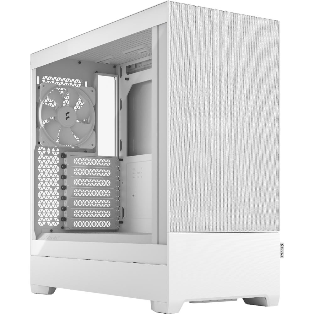 Fractal Design Pop Air TG Clear Tint Mid Tower Case - White