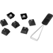 A product image of HyperX PBT Keycaps - Full Set (Black)