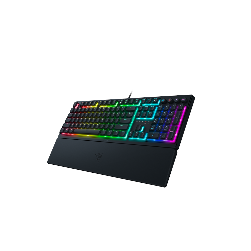 A large main feature product image of Razer Ornata V3 - Low Profile Gaming Keyboard