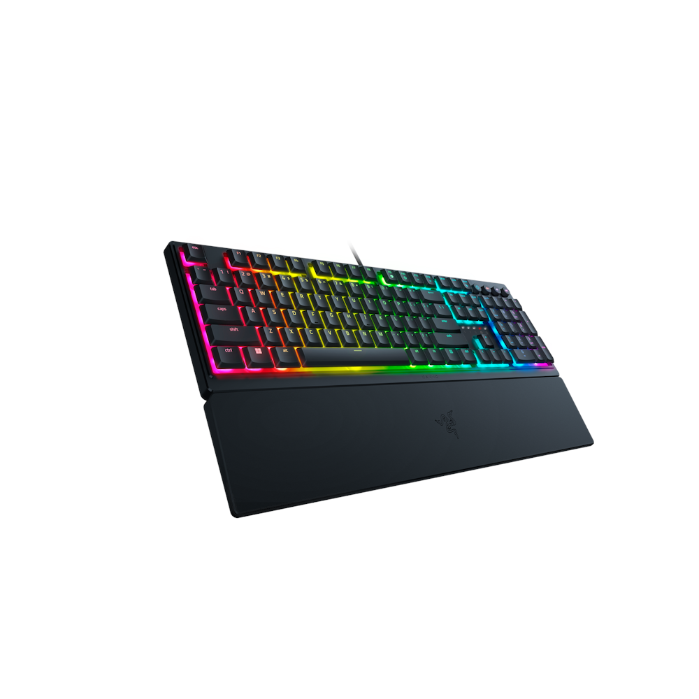 A large main feature product image of Razer Ornata V3 - Low Profile Gaming Keyboard