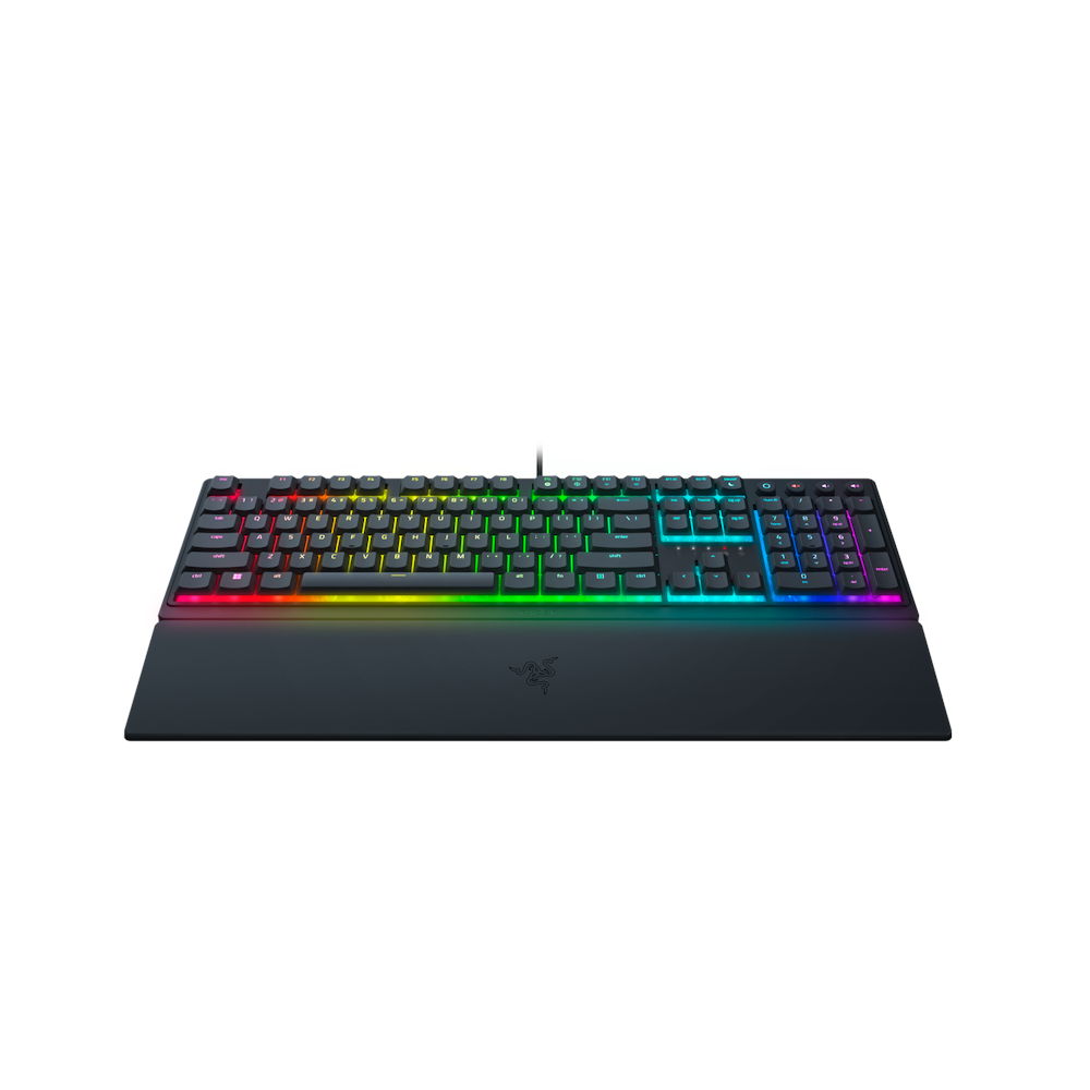 A large main feature product image of Razer Ornata V3 - Low Profile Gaming Keyboard