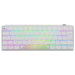 A product image of Corsair K70 PRO Mini Wireless RGB 60% Mechanical Gaming Keyboard (MX Speed) - White