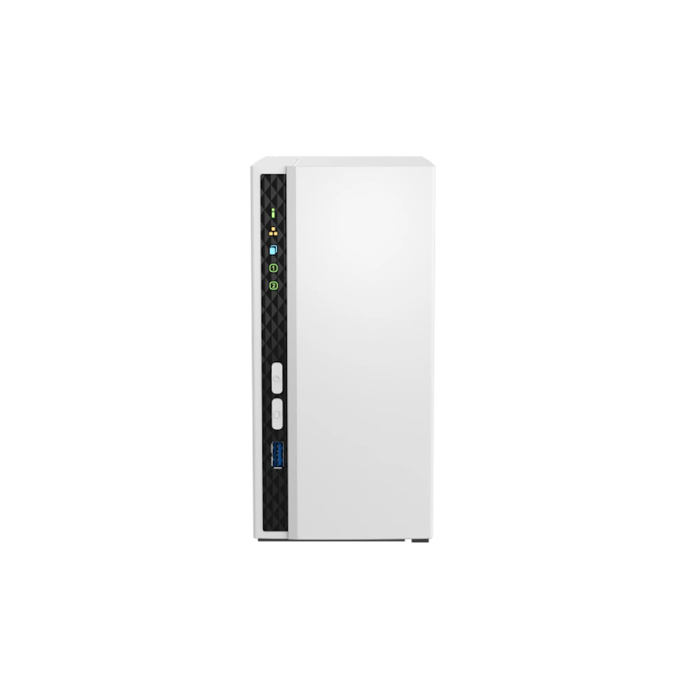 A large main feature product image of QNAP TS-233 2-Bay NAS (2.0GHz ARM 4-Core, 2GB RAM, 1GbE)
