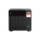 A small tile product image of QNAP TS-473A-8G 4 Bay NAS with AMD R-Series Quad-core 2.1GHz, and Four 1GbE Ports