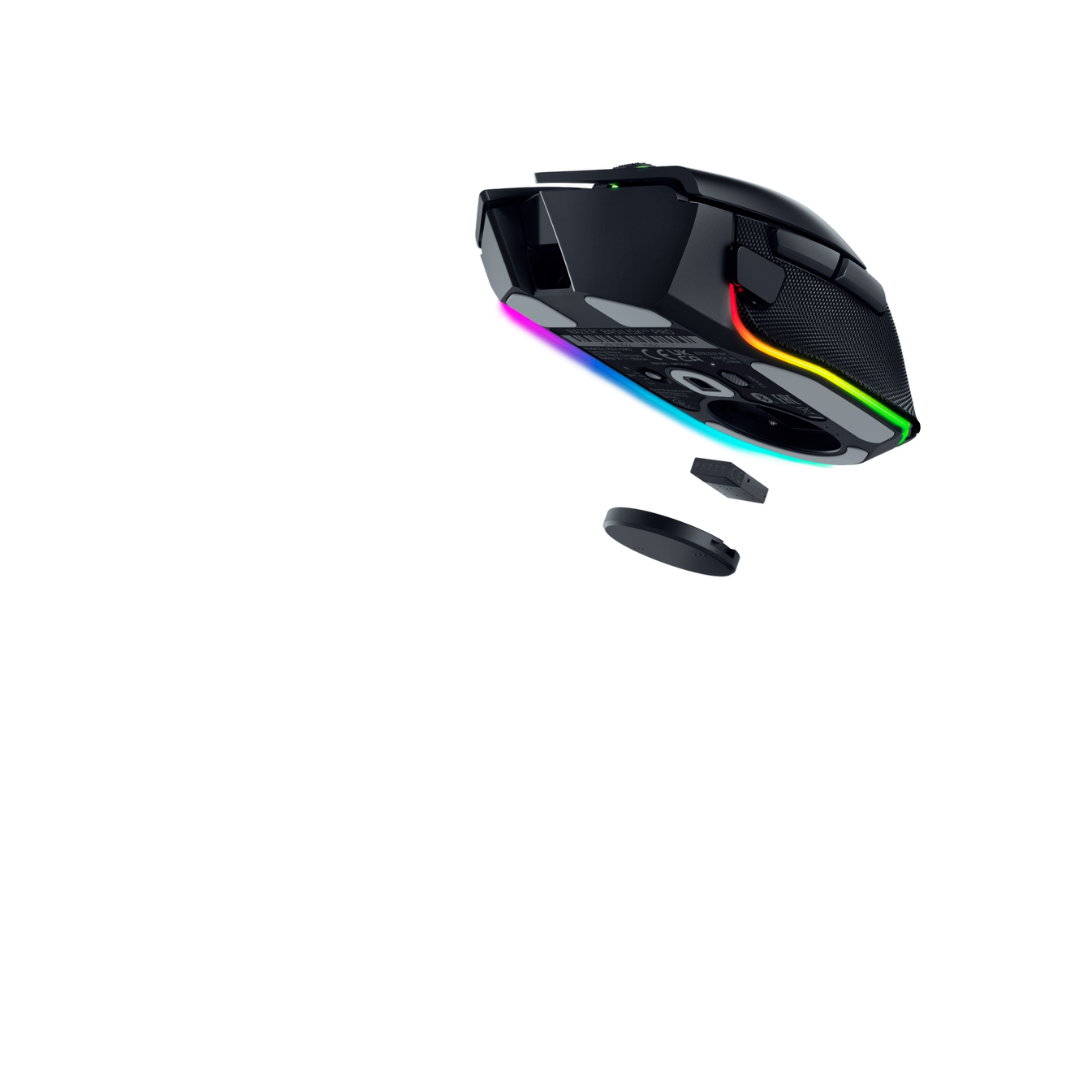 A large main feature product image of Razer Basilisk V3 Pro - Ergonomic Wireless Gaming Mouse (Black)