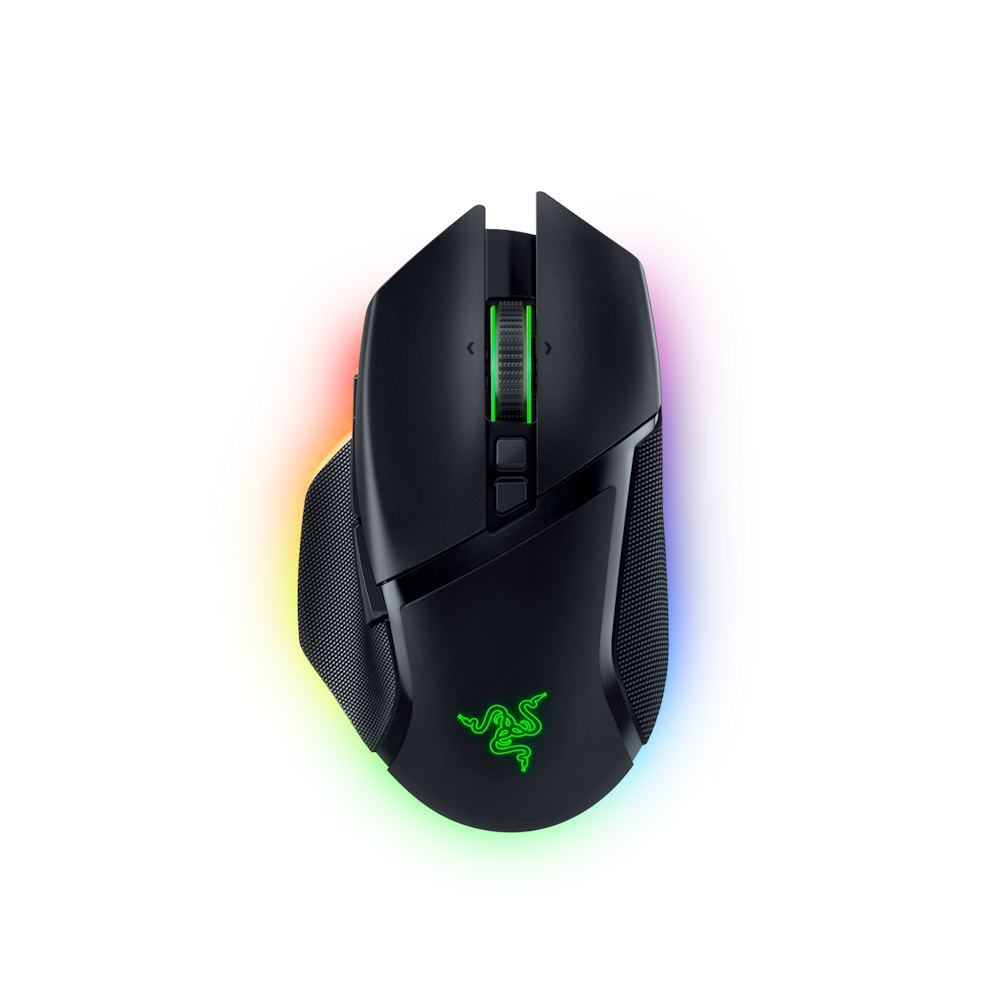A large main feature product image of Razer Basilisk V3 Pro - Ergonomic Wireless Gaming Mouse (Black)