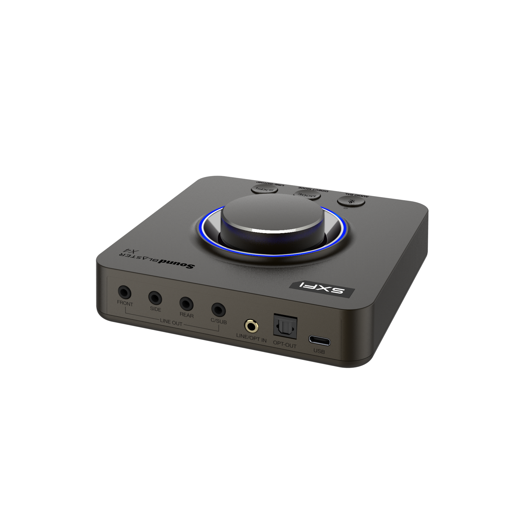 A large main feature product image of Creative Sound Blaster X4 External DAC Sound Card