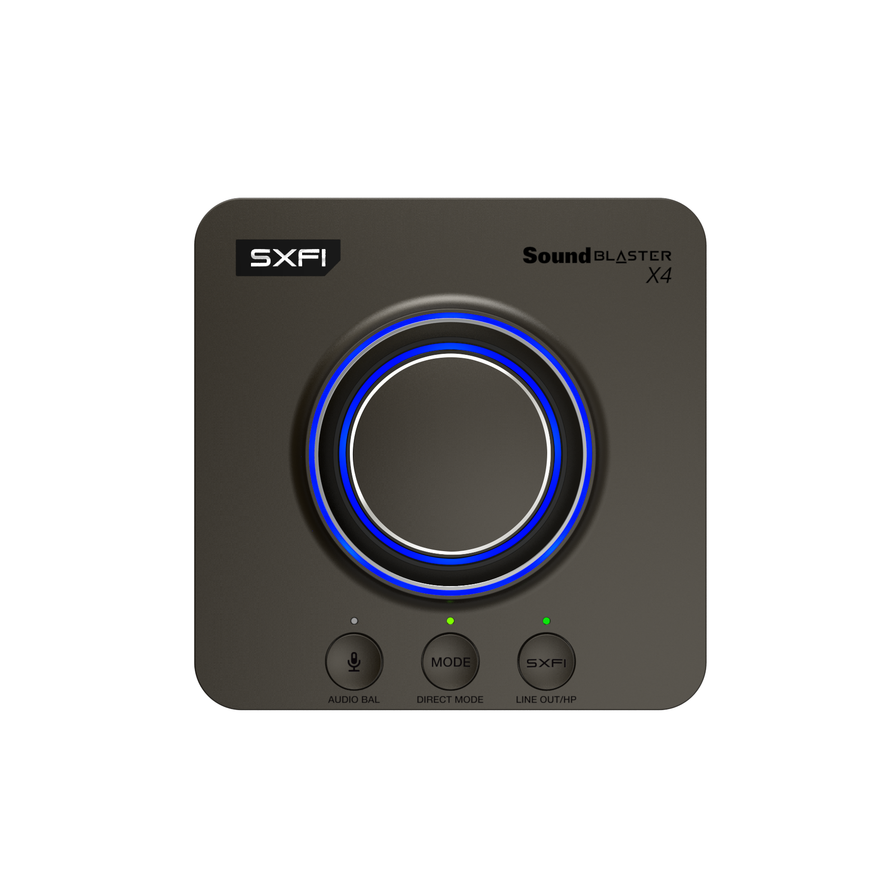 A large main feature product image of Creative Sound Blaster X4 External DAC Sound Card