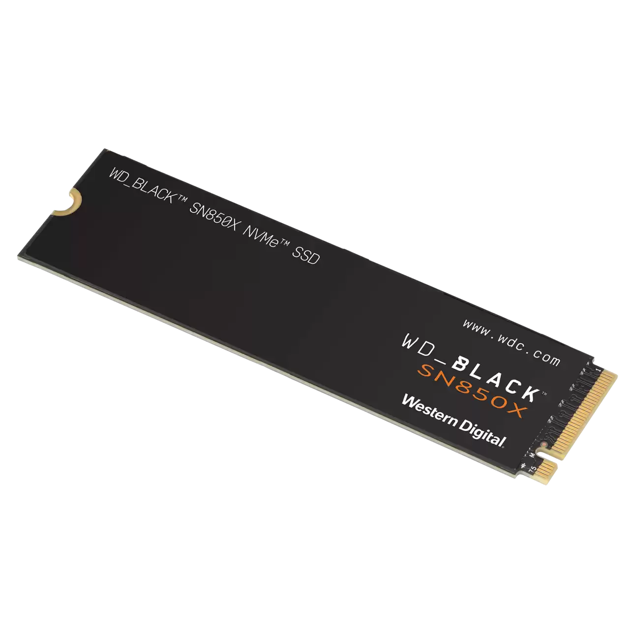 A large main feature product image of WD_BLACK SN850x PCIe Gen4 NVMe M.2 SSD - 4TB