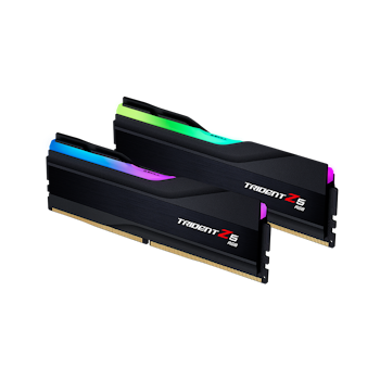 Product image of G.Skill 64GB Kit (2x32GB) DDR5 Trident Z5 RGB C30 6000MHz - Black - Click for product page of G.Skill 64GB Kit (2x32GB) DDR5 Trident Z5 RGB C30 6000MHz - Black