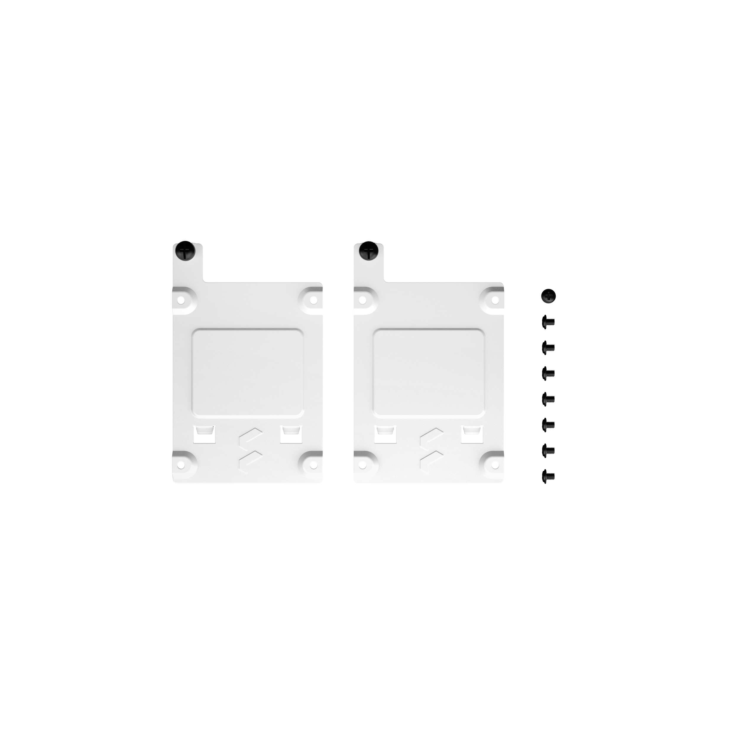 A large main feature product image of Fractal Design SSD Tray Kit - Type-B (2-Pack) White