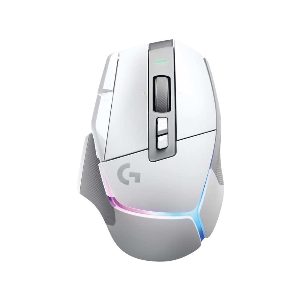 Logitech G502 X PLUS RGB Wireless Gaming Mouse - White