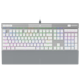 A small tile product image of Corsair K70 RGB PRO Optical-Mechanical Gaming Keyboard (OPX Switch) - White PBT