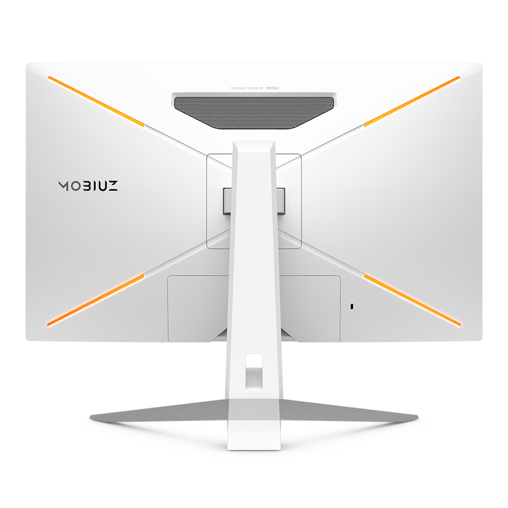 A large main feature product image of BenQ Mobiuz EX2710U 27" UHD 144Hz IPS Monitor