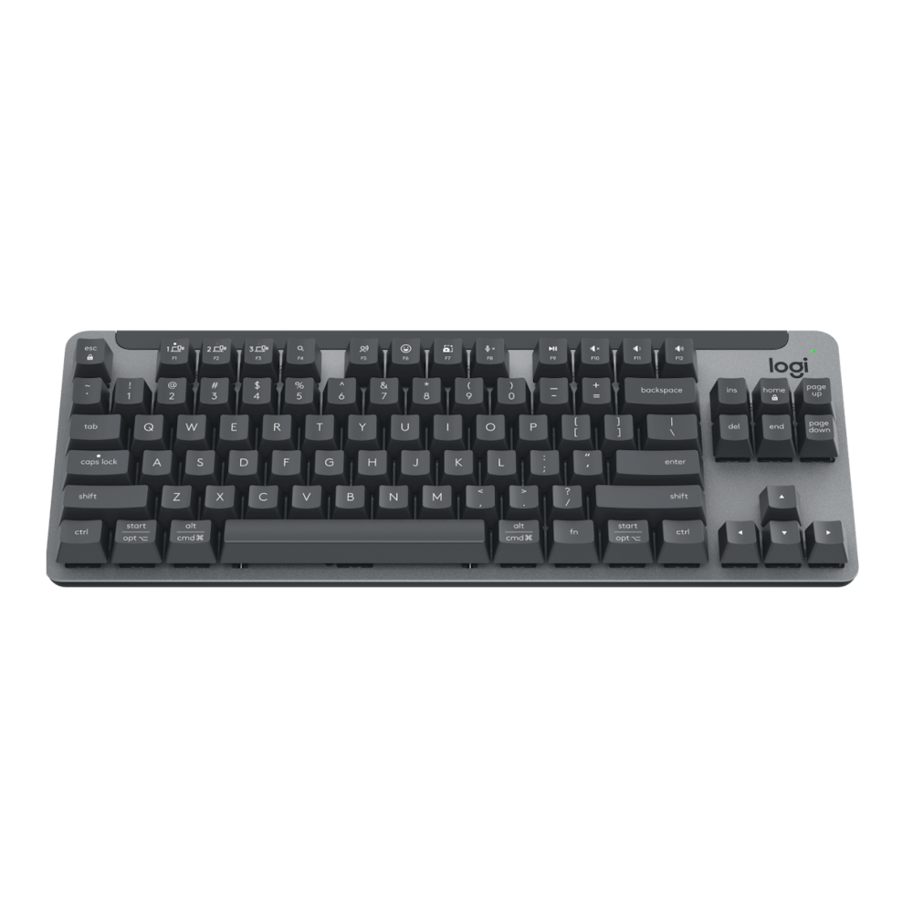 A large main feature product image of Logitech K855 Mechanical Keyboard - Graphite
