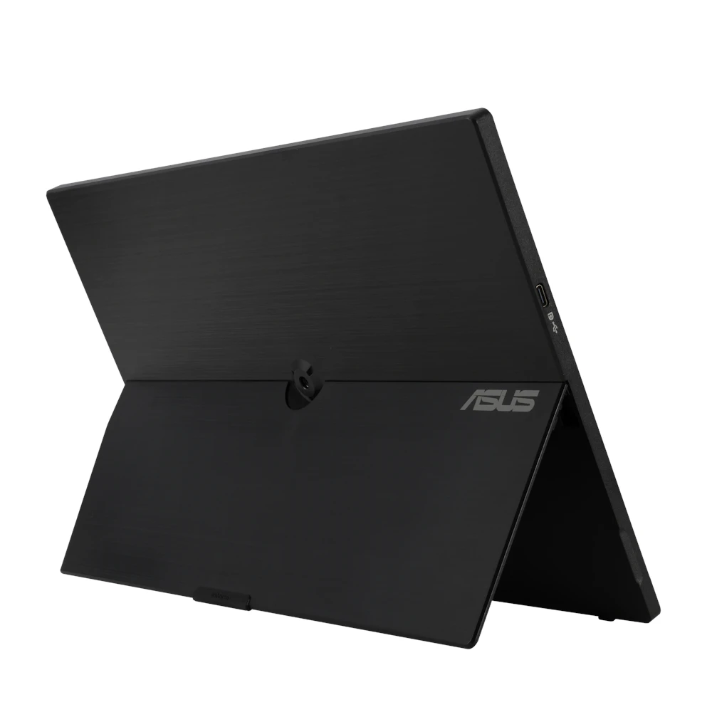 A large main feature product image of ASUS ZenScreen MB16ACV 15.6" 1080p 60Hz IPS Portable Monitor