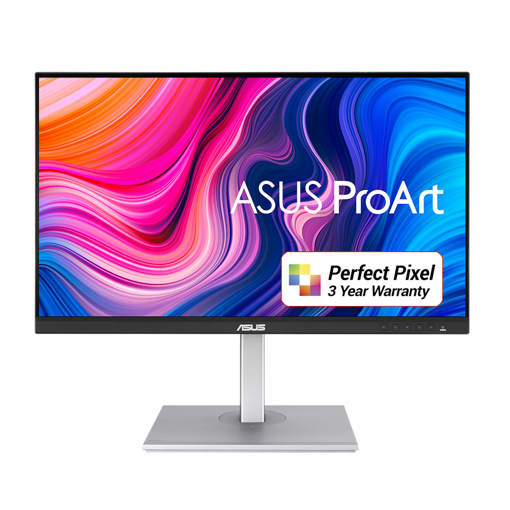 A large main feature product image of ASUS ProArt PA278CV 27" QHD 75Hz IPS Monitor